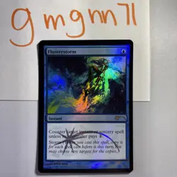 MTG Foil Flusterstorm Judge Promo 2 Of 2 - Image 1