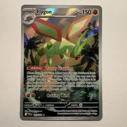 Pokemon TCG Mega Evolution Phantasmal Flames Flygon 101/94 Illustration Rare NM - Image 1