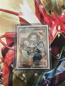 Pokemon Fan Club (106 Full Art) 106/106 Flashfire Holo MINT - Image 1