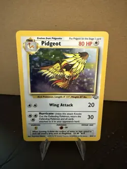 Pokemon TCG Pidgeot Jungle 8/64 Holo Unlimited Holo Rare - Image 1