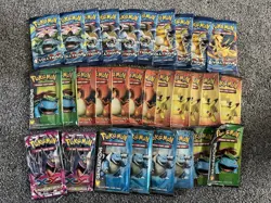 Pokemon TCG Vintage Booster Packs XY Generations Evolutions EMPTY X72 Bundle - Image 5