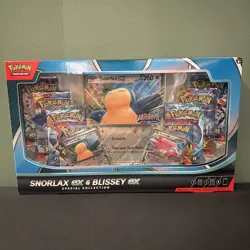 Pokemon TCG Snorlax ex and Blissey ex Special Collection Box (NEW & SEALED) - Image 1