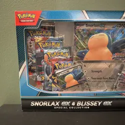 Pokemon TCG Snorlax ex and Blissey ex Special Collection Box (NEW & SEALED) - Image 2