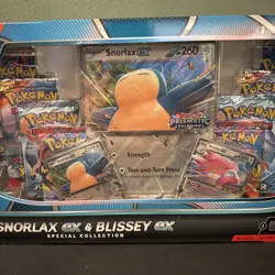 Pokemon TCG Snorlax ex and Blissey ex Special Collection Box (NEW & SEALED) - Image 3