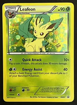 🔥Full Pokemon Eeveelution Set Black & White Promo BW87-BW94 & Sylveon All Holos - Image 3