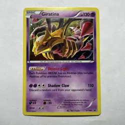 Pokemon TCG Giratina XY184 XY Black Star Promo - Image 1