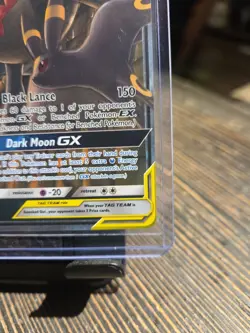 2019 Pokemon Sun And Moon Umbreon And Darkrai GX Unified Minds 125/136 - Image 3