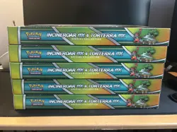 LOT OF 5 SEALED: Pokemon TCG - Incineroar ex & Torterra ex Special Collection - Image 2