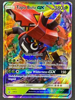 Pokemon Tapu Bulu GX SM32 SM Black Star Promo LP/NM - Image 1