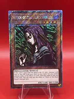 Witch of the Black Forest (Platinum Secret Rare) RA03-EN091 Quarter Century... - Image 1