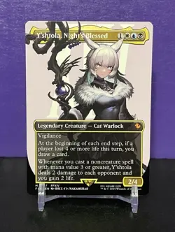 MTG Y'shtola, Night's Blessed+Terra, Herald Of Hope (Borderless) Regular NM/M - Image 2