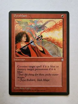 Pyroblast - Ice Age - Magic The Gathering - X1 Near Mint - Image 1