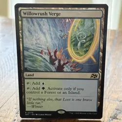 Magic MTG Willowrush Verge DFT 0270 Regular Rare - NM condition - Image 1