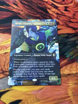 Azula, Cunning Usurper - Foil - Borderless Avatar MTG - Image 1
