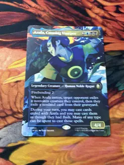 Azula, Cunning Usurper - Foil - Borderless Avatar MTG - Image 2