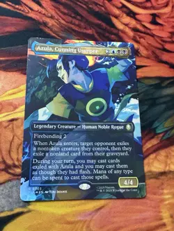 Azula, Cunning Usurper - Foil - Borderless Avatar MTG - Image 3