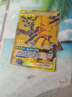 Pokemon TCG Pikachu & Zekrom GX Sun & Moon SM248 Holo Promo Card - Image 1