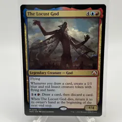 1x The Locust God - Commander: March of the Machine - NM - MTG - Image 1
