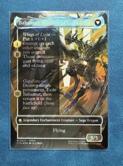 Dion, Bahamut's Dominant (Borderless) (Surge Foil) Final Fantasy Foil - Image 2
