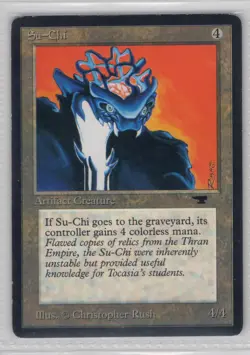 ONE (1) Su-Chi Antiquities - vintage magic the gathering - ACTUAL CARD - USA - Image 1