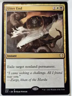 Utter End - Commander: 2021 - Magic the Gathering MTG Nice! - Image 1