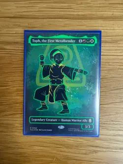 Toph, The First Metalbender Neon Ink Foil Avatar: The Last Airbender - Image 1