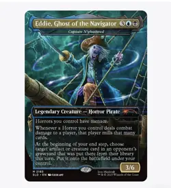 Eddie, Ghost of the Navigator - Captain N'ghathrod (Rainbow Foil) Secret Lair - Image 1