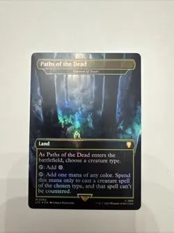 Paths of the Dead Cavern of souls Foil Mythic Rare Land Mtg Magic the Gathering - Image 1