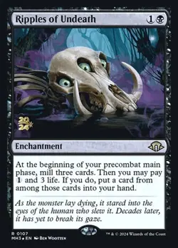 Ripples of Undeath - Foil Prerelease Promo MH3 LP MTG - Image 1