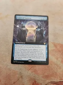 Court Of Vantress Extended Art Commander Wilds Of Eldraine MTG NM - Image 1