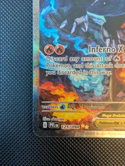 Mega Charizard X EX 125/094 Phantasmal Flames SIR Pokemon card - Image 5