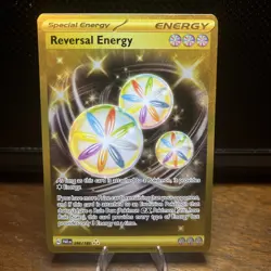 Reversal Energy - 266/182 Paradox Rift (Pokemon) Golden Hyper Rare TCG Card - NM - Image 1