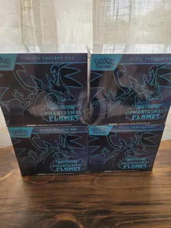 1 Pokemon TCG Mega Evolution Phantasmal Flames ETB Elite Trainer Box Sealed - Image 1