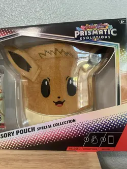 Pokemon Prismatic Evolutions Eevee Accessory Pouch Special Collection! IN HAND! - Image 2