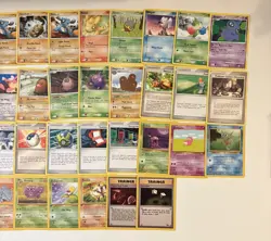 Pokemon TCG Mixed Lot Of 46 Non Holo Vintage Cards - Image 3