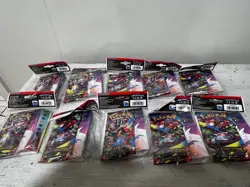 Lot Of 10 Mega Evolution Booster Packs With Mini Portfolio Pokemon TCG New - Image 2