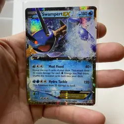 Pokemon Swampert EX # XY55 Foil Holo Promo Pokemon Card - Image 3