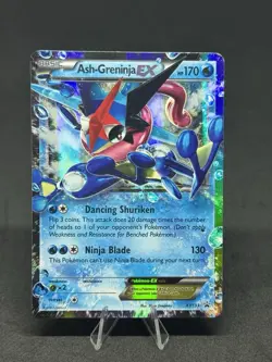 Pokemon Ash-Greninja EX XY133 XY Holo Promo - Image 1
