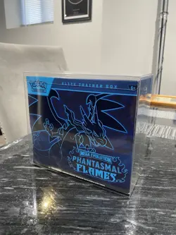 Pokemon Phantasmal Flames (ME02) Elite Trainer Box ETB SEALED w PROTECTOR - Image 1
