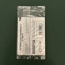 Team Rocket’s Tyranitar 096/182 Promo Pokemon Center Stamp Sealed - Image 2