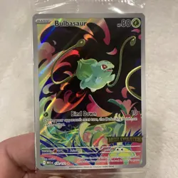 Pokemon Bulbasaur 133/132 English Mega Evolution Stamped Promo SEALED - Image 4
