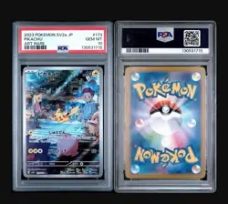 PSA 10 GEM MINT Pokemon Card 151 Pikachu Art Rare 173/165 Sv2a AR 2023 Japanese - Image 1