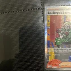 Lt. Surge's Bargain (Special Illustration Rare) 185/132 - Mega Evolution Pokemon - Image 4