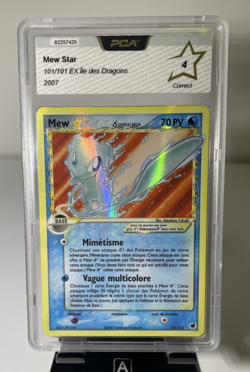 Carte Pokemon Mew Star 101/101 - iles des Dragons - FR - PCA 4 - Image 1