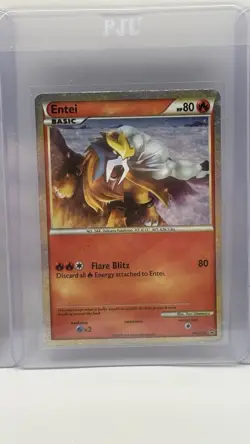 Pokemon TCG 2010 HGSS Raikou,Entei,Suicune Holo Rare Black Star Promo Lot LP-NM - Image 3