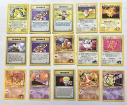 Vintage Pokemon TCG lot- Gym Challenge 1999-2000 Lot of 60 Cards - NM/LP - Image 1