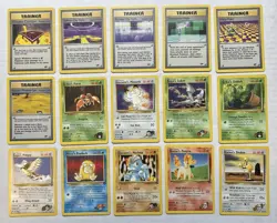 Vintage Pokemon TCG lot- Gym Challenge 1999-2000 Lot of 60 Cards - NM/LP - Image 3