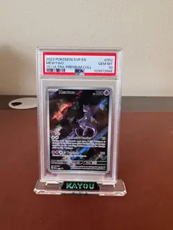 2023 POKEMON SVP EN-SV PROMO 151 ULTRA-PREMIUM COLLECTION #052 MEWTWO PSA 10 - Image 2