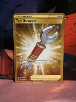 Tool Scrapper 208/192 Secret Rare - 2020 Pokemon Sword & Shield Rebel Clash - Image 1