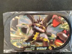 Zygarde Mezastar Pokemon Card Japanese Super Star Tag Tip Disc - Image 1
